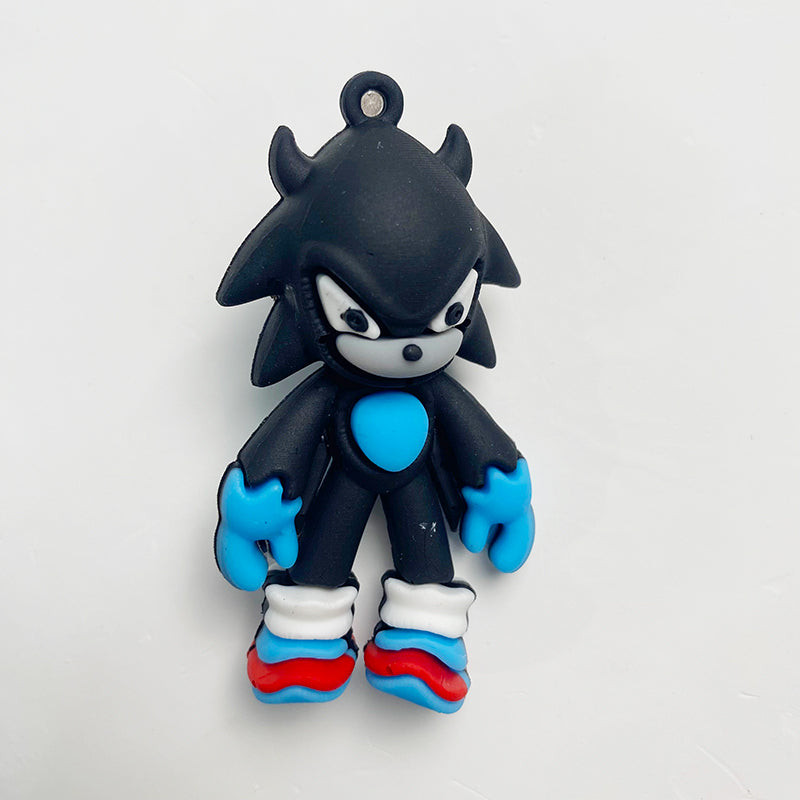 【K037】Sonic-High quality Keychain