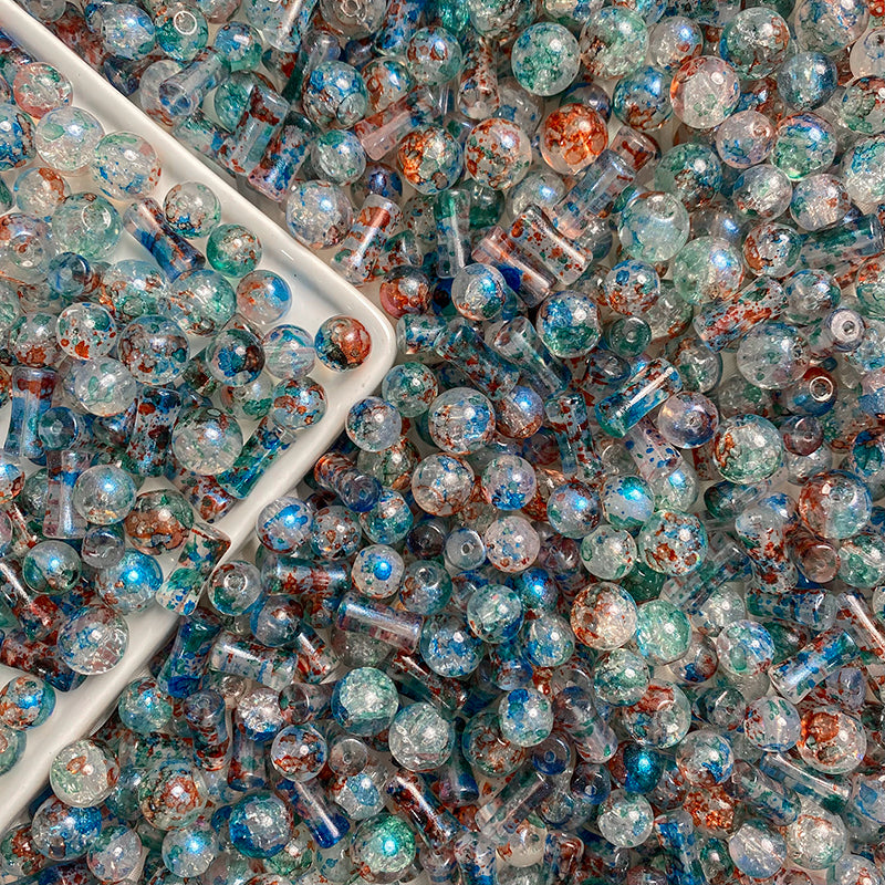 【A528】Last Chance to Get it! - High quality  glass beads(pack on live)