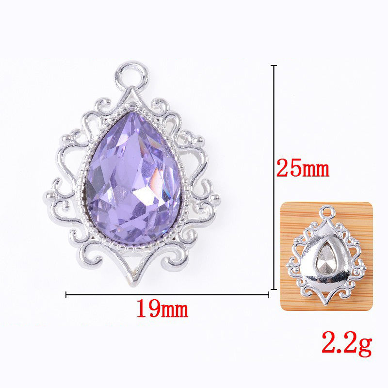 【P095】Violet series charms -High quality charms