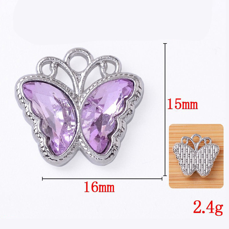 【P095】Violet series charms -High quality charms