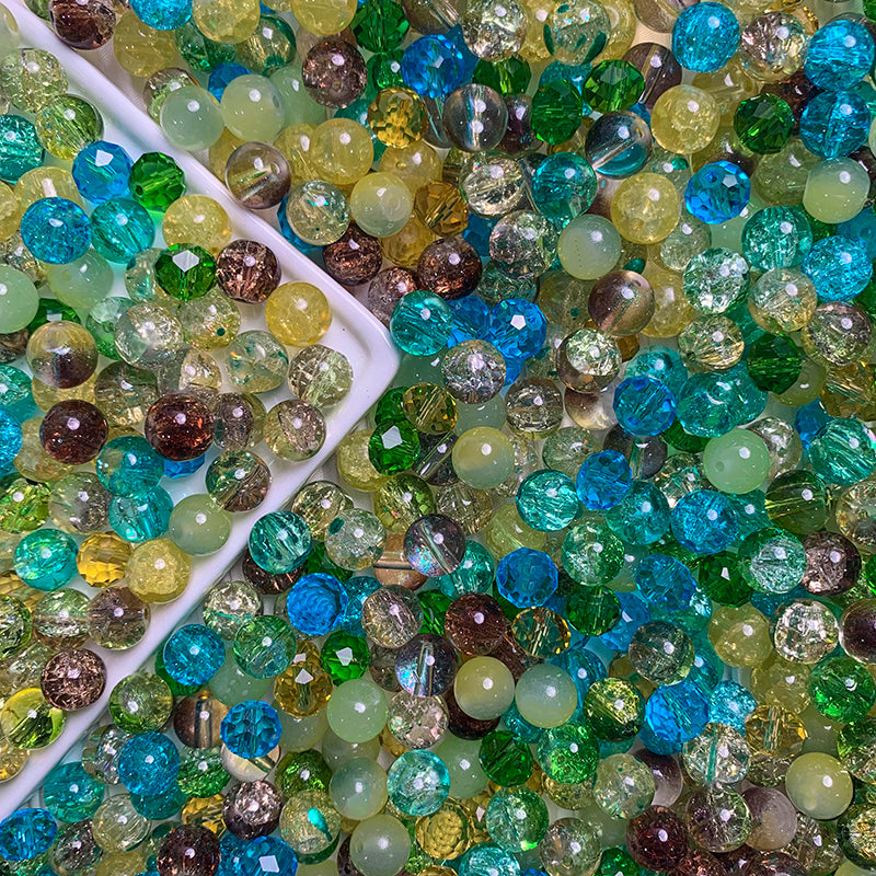 【A299】Mountains and Rivers  - High quality  glass beads