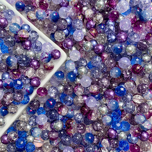 【A305】Violets Voice  - High quality  glass beads