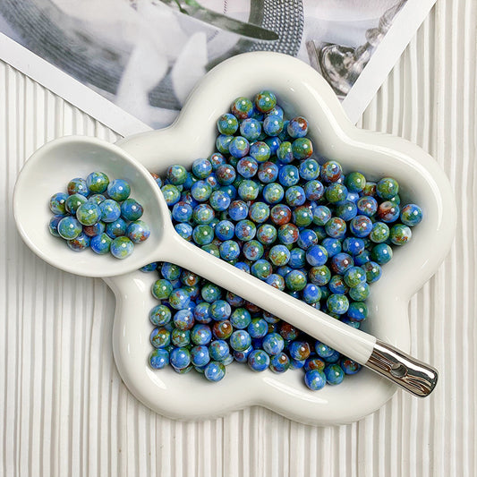 【H087】8mm Monet series (Mother Earth ） - High Quality  Glass Beads