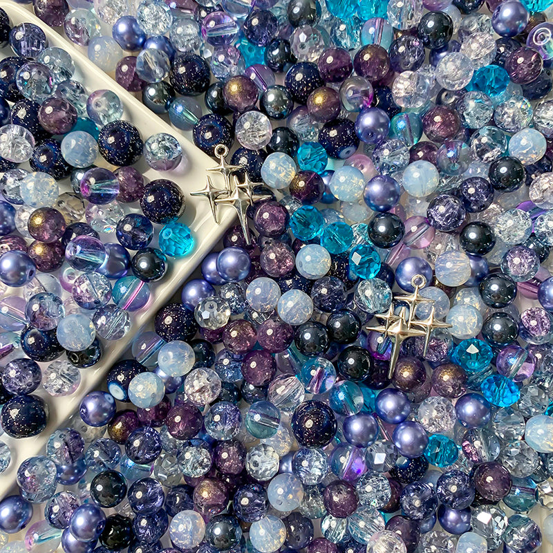 【A422】Arctic Nights  - High quality  glass beads(pack on live)