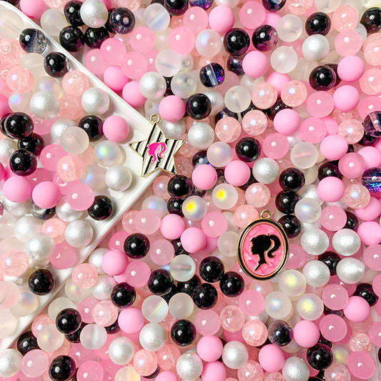 【A473】Girls Night Out - High quality  glass beads(pack on live)