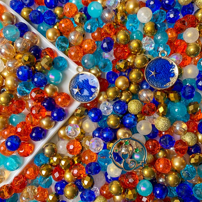 【A472】Oscars Night - High quality  glass beads(pack on live)i