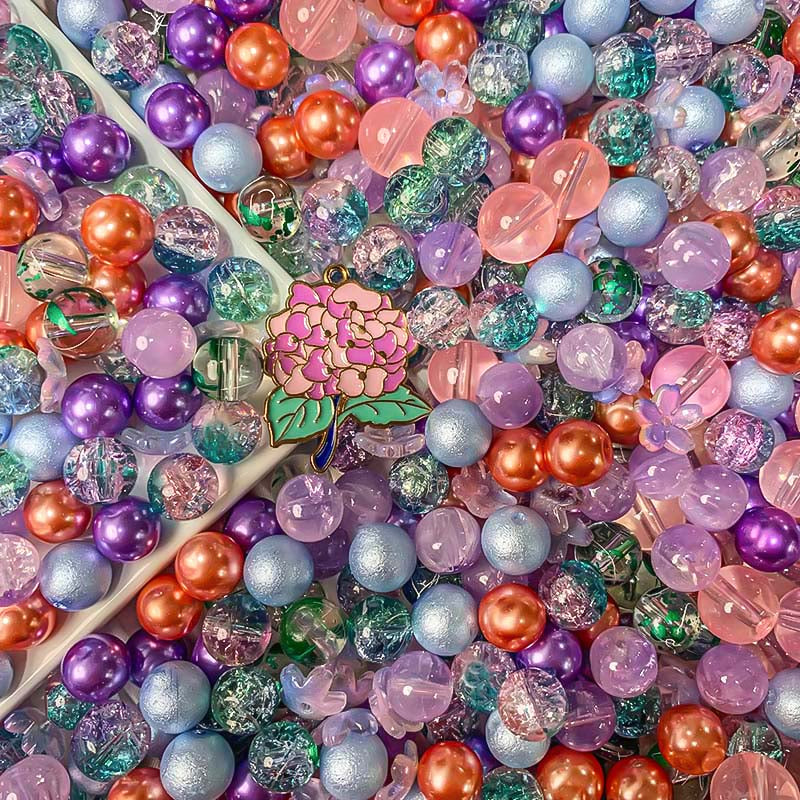 【A500】 Mermaid Tea Party - High quality  glass beads(pack on live)