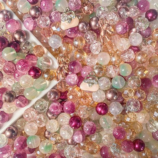 【A501】Victoria Rose - High quality  glass beads(pack on live)