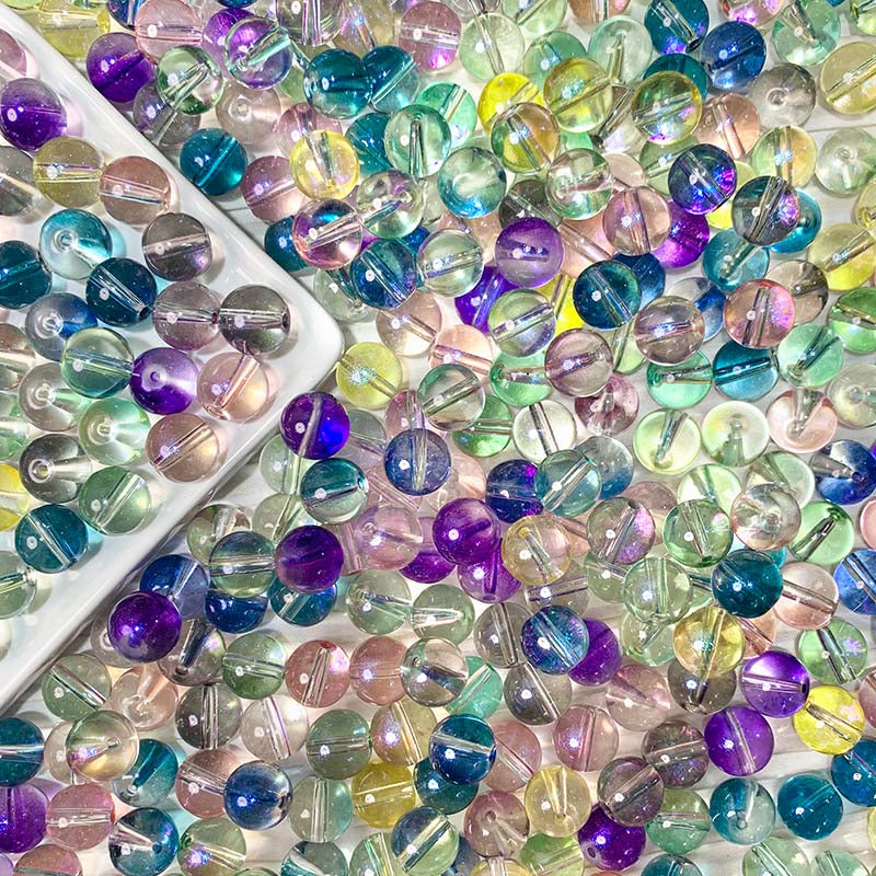 【A511】Cosmic Bubbles  - High quality  glass beads(pack on live)