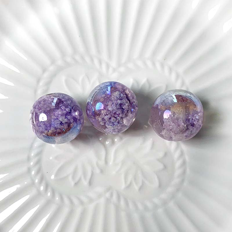 【R027】Luxury Nebula Clouds Acrylic Beads - High quality acrylic beads（pack on live）