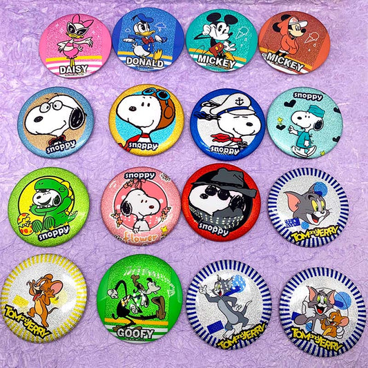 【Z033】Cartoon Charactor Button Blind Bags