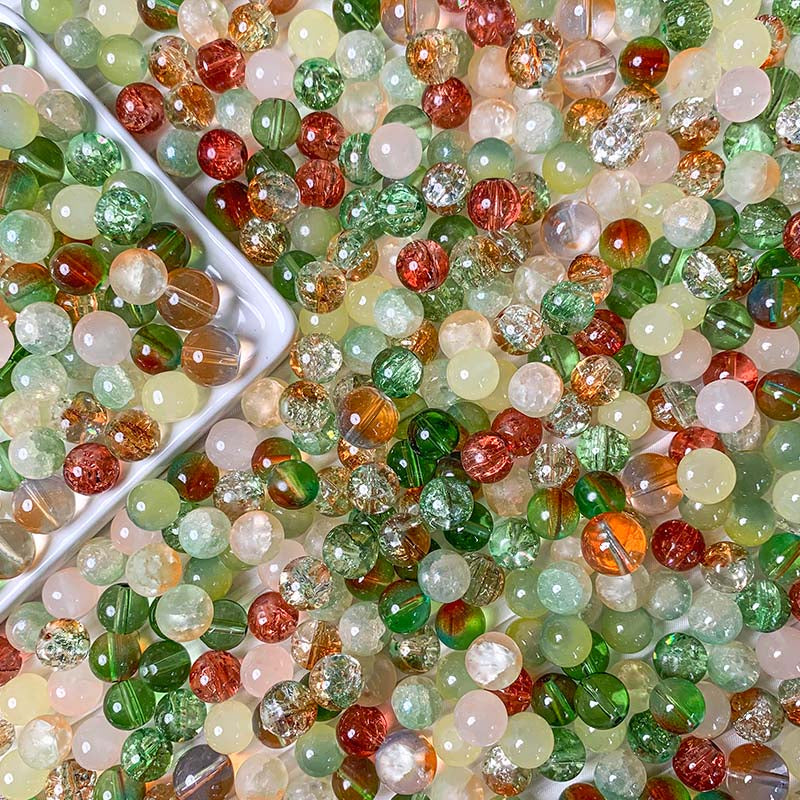 【A543】Almost Autumn - High quality  glass beads(pack on live)