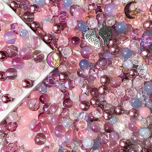 【A549】Forever Love - High quality  glass beads(pack on live)