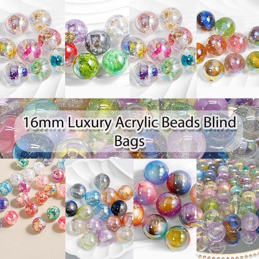 【Z008】 Pair Matching Game - 16mm Luxury Acrylic Beads Blind Bags