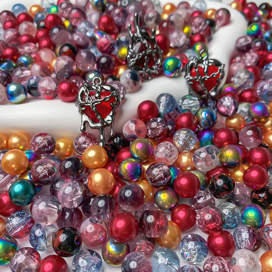 【A765】Castle Dungeon - High quality  glass beads (pack on live)