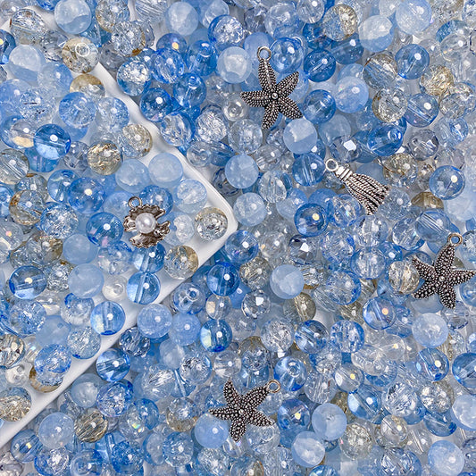 【A034】Sea of Brilliance - High Quality Glass Beads