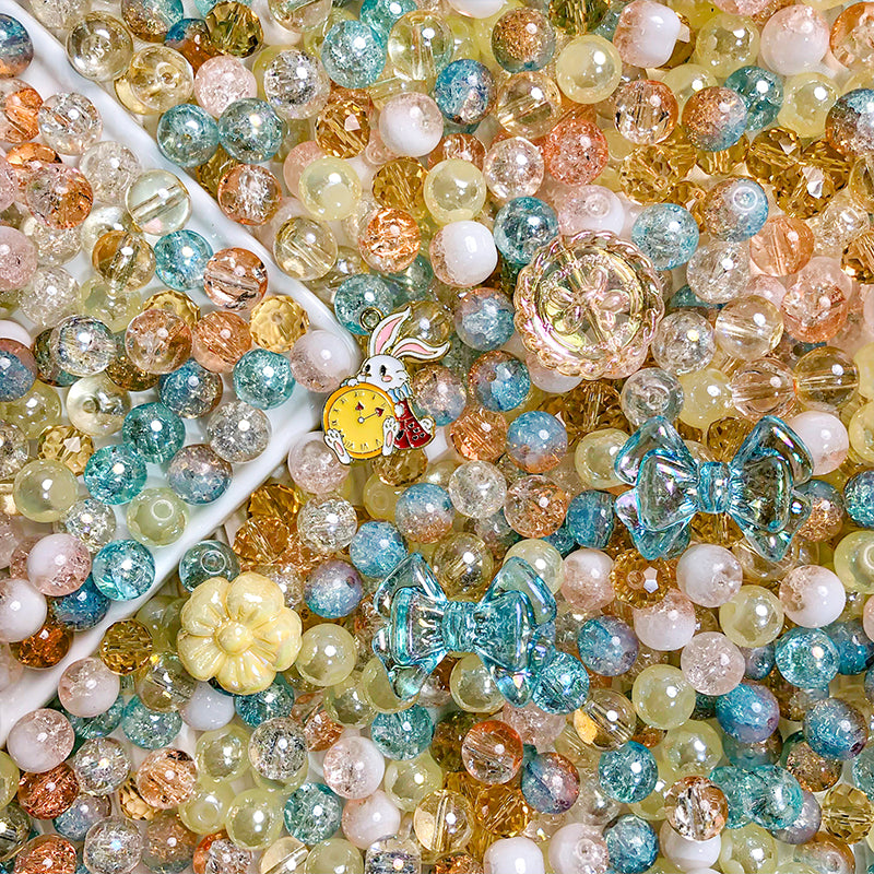 【A528】Last Chance to Get it! - High quality  glass beads(pack on live)