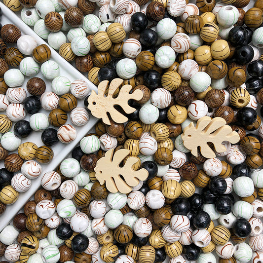 【B027】Branching Out - Natural wooden Beads