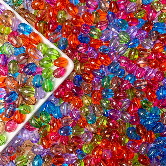 【A492】Rainbow Rain - High quality  glass beads(pack on live)