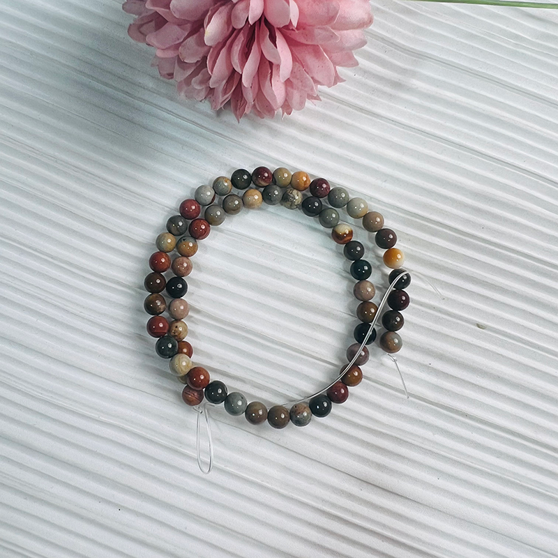 【C086】Ocean Jasper-High Quality Natural Crystal Beads