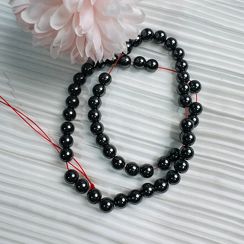 【C061】Hematite-High Quality Natural Crystal Beads