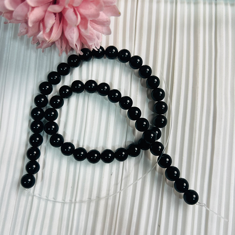 【C077】Obsidian -High Quality Natural Crystal Beads