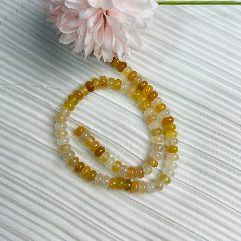 【C101】Crystal Flat Bead-High Quality Natural Crystal Beads