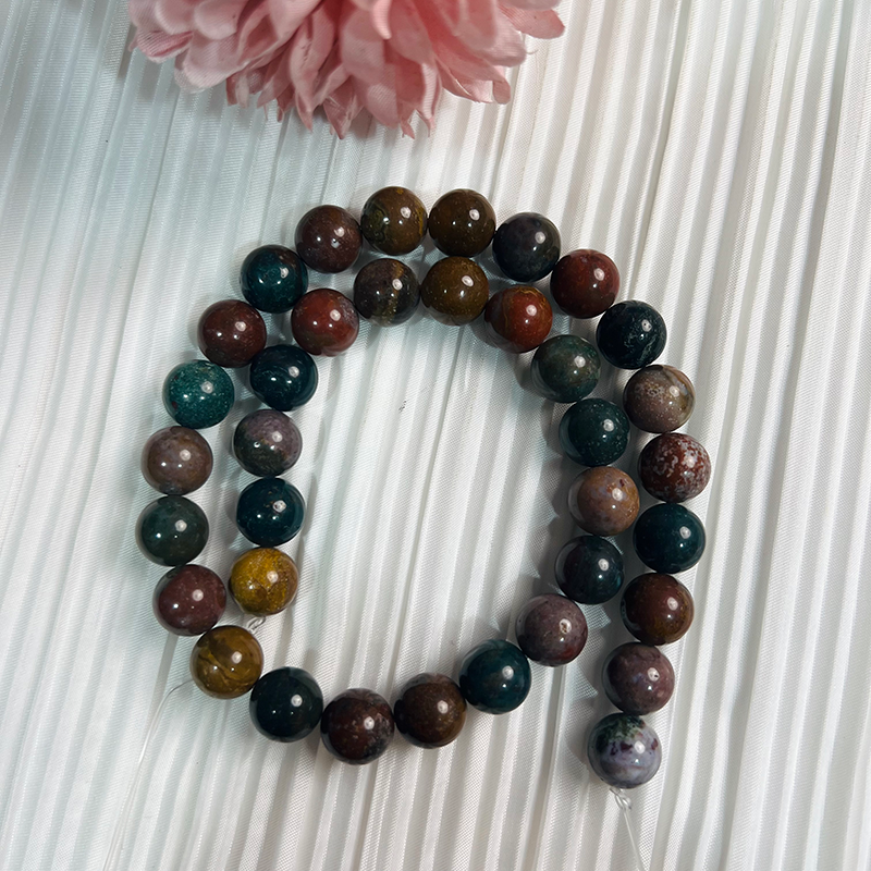 【C086】Ocean Jasper-High Quality Natural Crystal Beads