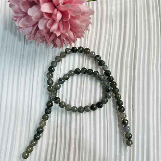 【C100】Labradorite(6MM)-High Quality Natural Crystal Beads