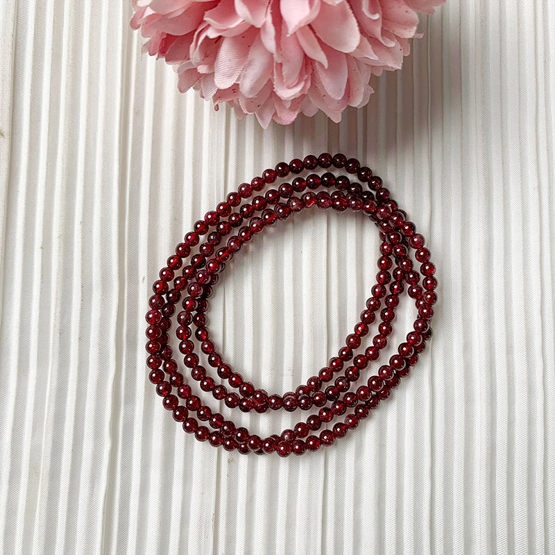 【C110】Garnet -High Quality Natural Crystal Beads