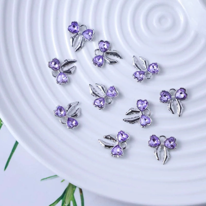 【P095】Violet series charms -High quality charms