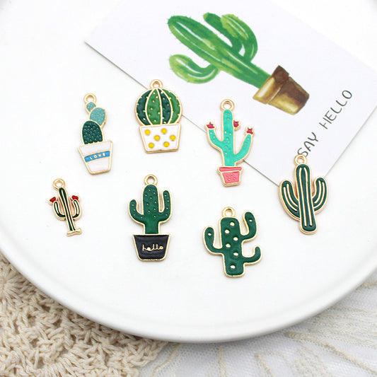 【P137】Cactus-High quality charms