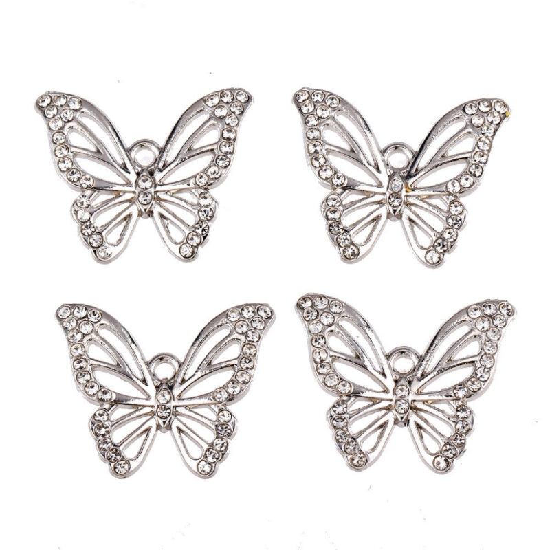 【P121】Butterfly-High quality charms