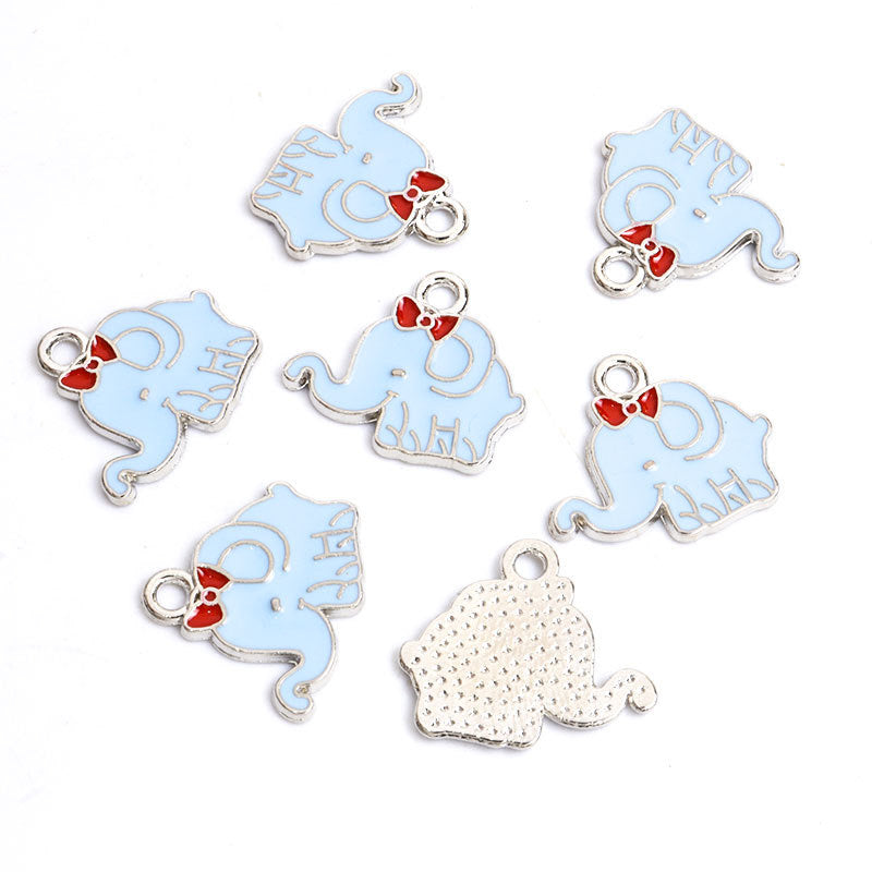 【P122】Elephant-High quality charms