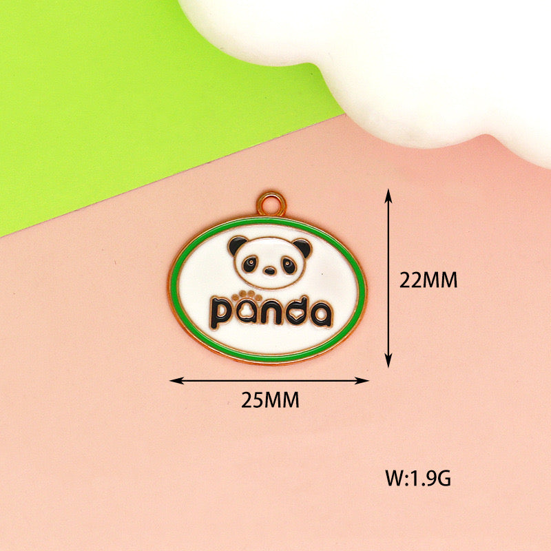 【P151】Panda series-High quality charms