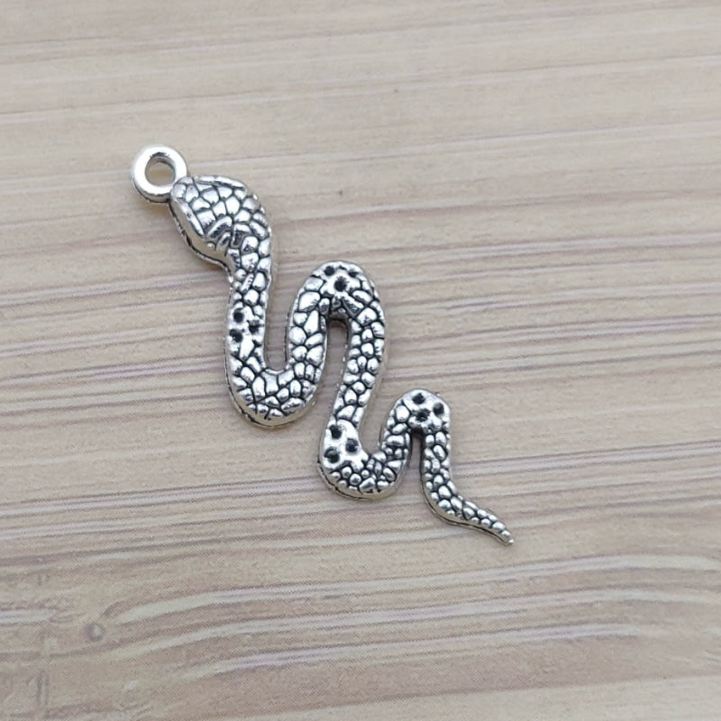 【P222】Silvery animal-High quality charms