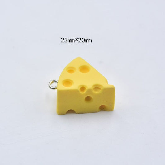 【P243】Cheese- High quality charms