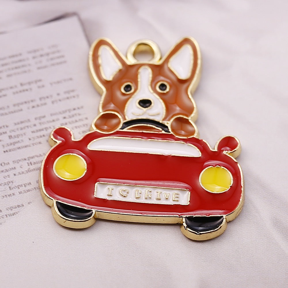 【P246】Dogs - High quality charms