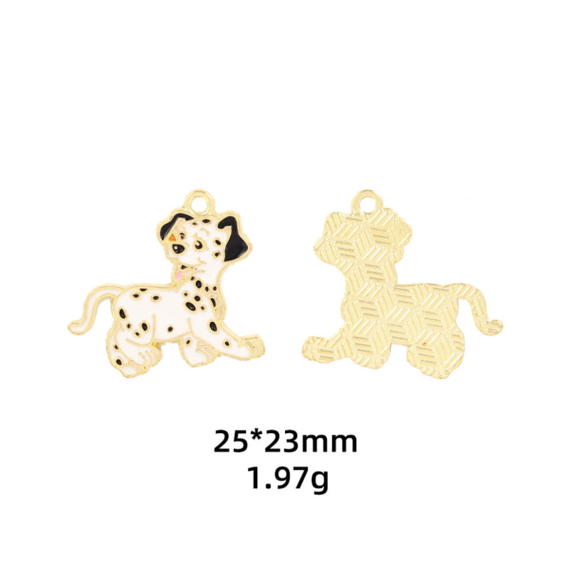 【P265】 dalmatian - High quality charms