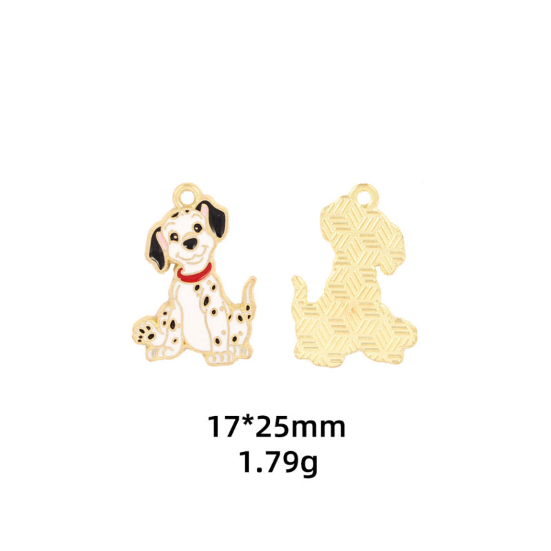 【P265】 dalmatian - High quality charms