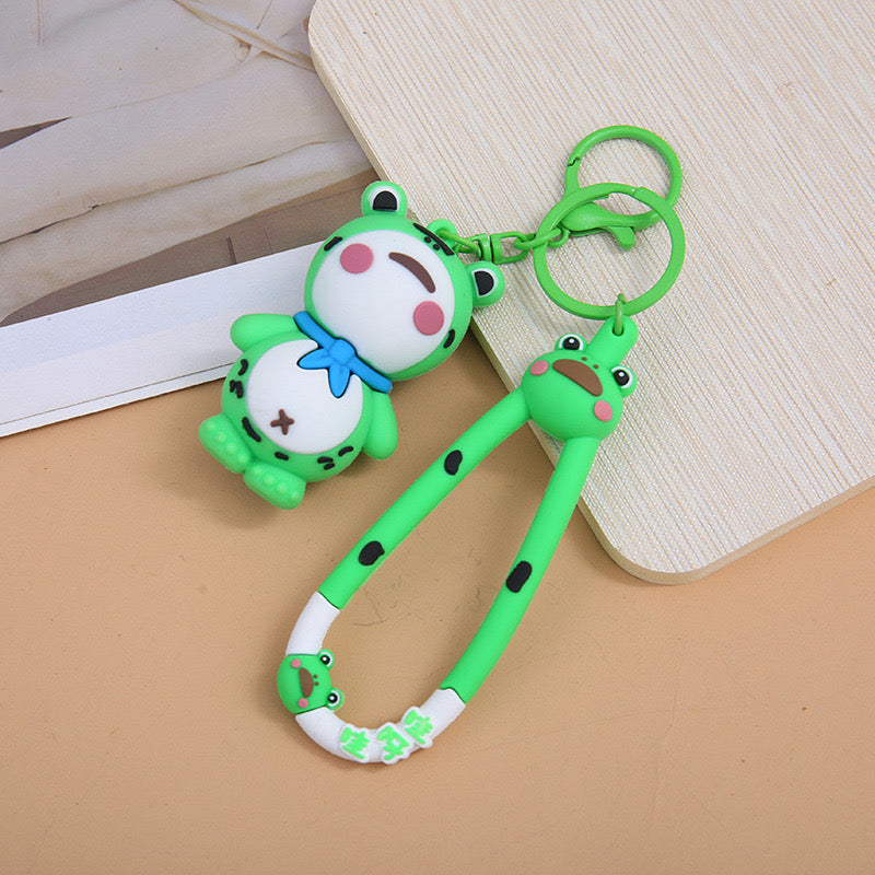 【K042】Frog keychain- High quality Keychain