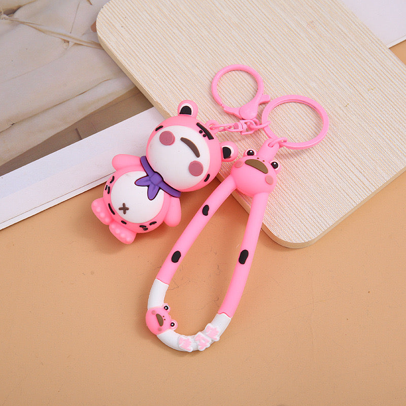 【K042】Frog keychain- High quality Keychain