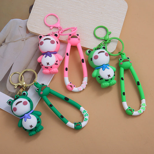 【K042】Frog keychain- High quality Keychain