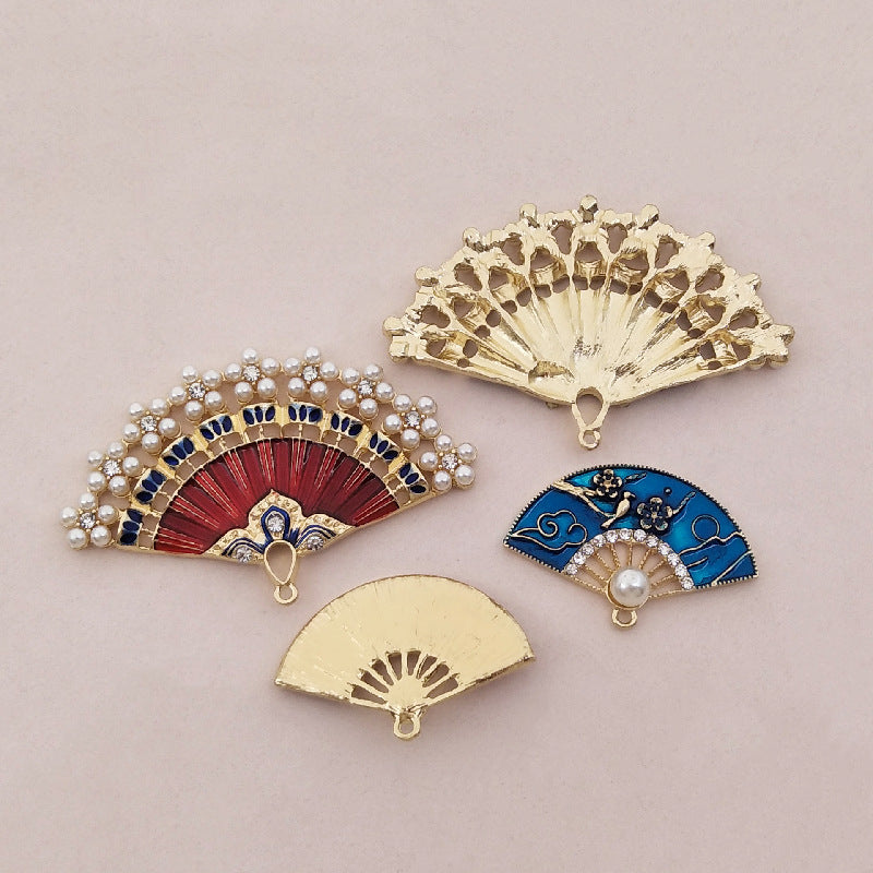 【P006】Fan-High quality charms