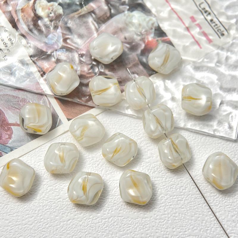 【A519】A thousand of Flowers Free form Beads  - High quality  glass beads(pack on live)