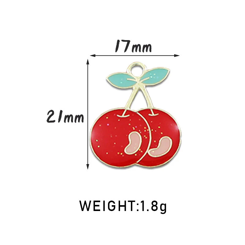 【P100】Fruit series-High quality charms