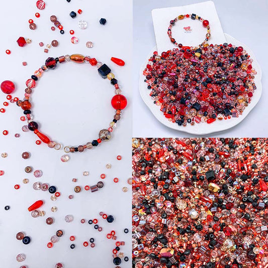 【S126】Racing Heart - High Quality Seed Beads