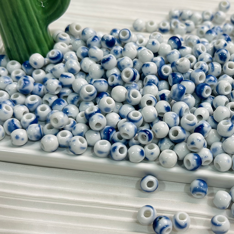 【T006】8mm High Quality Chinese ceramic beads