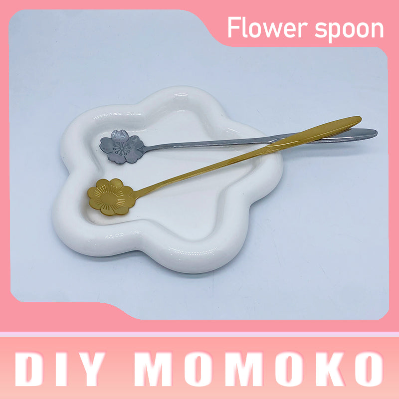 【D008】Flower spoon - DIY tools (Pack Offline)