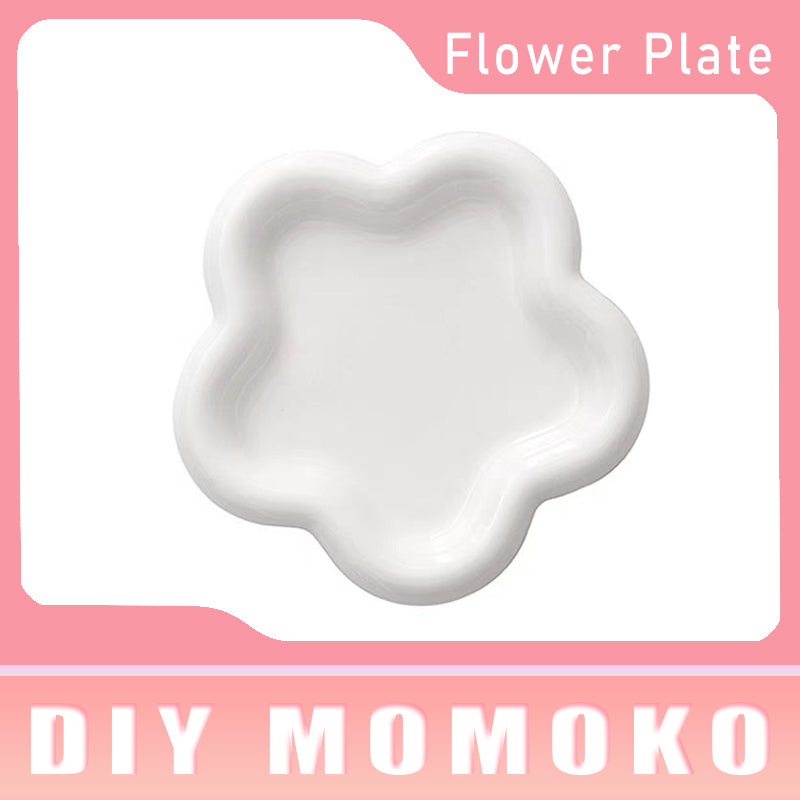 【D007】Flower Plate(15cm)- DIY tools Regular (Pack Offline)